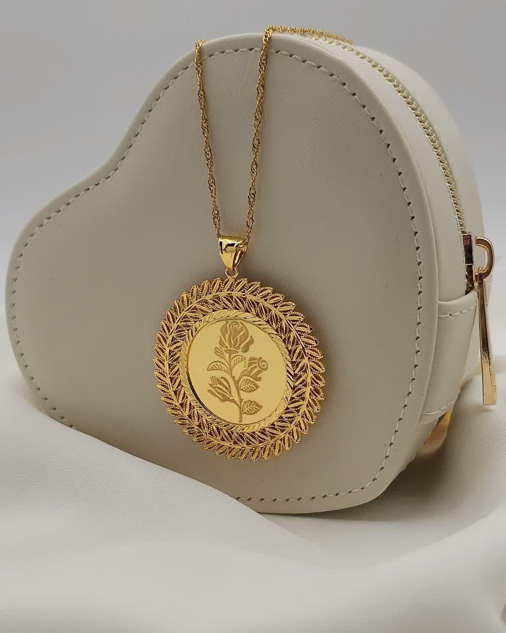 پلاک بدون زنجیر طرح طلا کد 1922 - خرید آنلاین از گالری آداس